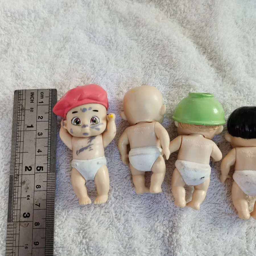 4X Headstart Baby Secrets действие обесцвечивание художника Epicure парикмахерские куклы 6 см 2 5