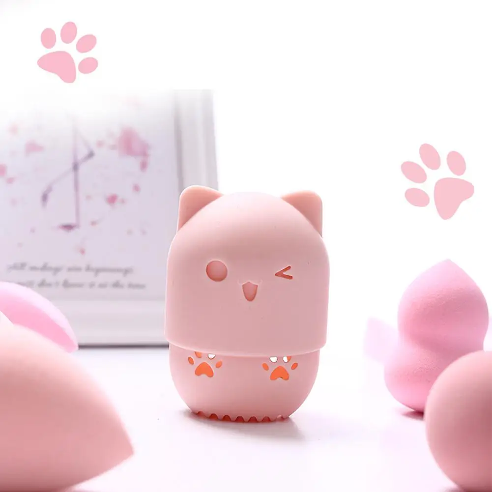 Косметический косметический Чехол блендер Kitten Beauty|Коробки и ящики для хранения| |