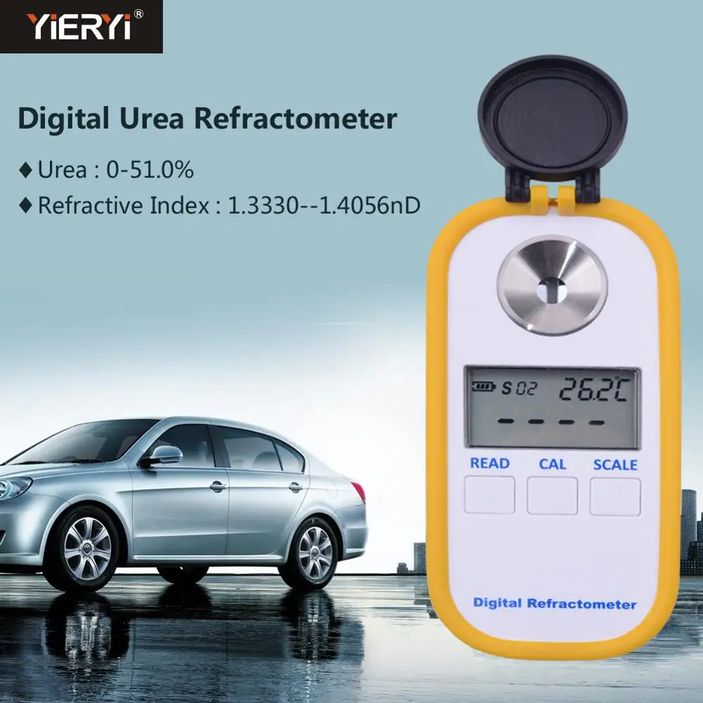Yieryi DR602 Цифровой рефрактометр мочевины транспортного средства измеритель