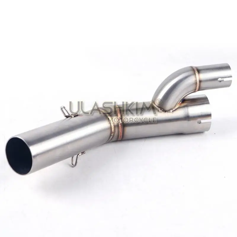 

Slip on For BMW S1000RR 2010 2012 2013 2014 2017 2018 Motorcycle 304 Steel Exhaust Middle Link Pipe Full System