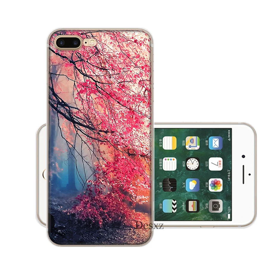 Чехол для телефона пейзаж зимний свет снег iPhone 5 5s Se 6 6s 7 8 11 Pro X XS XR Max |
