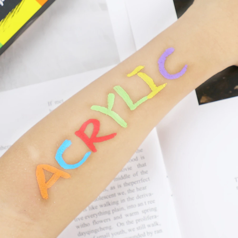 15 цветов/набор акриловых Краски Маркер для белой доски Керамика стекло Rock