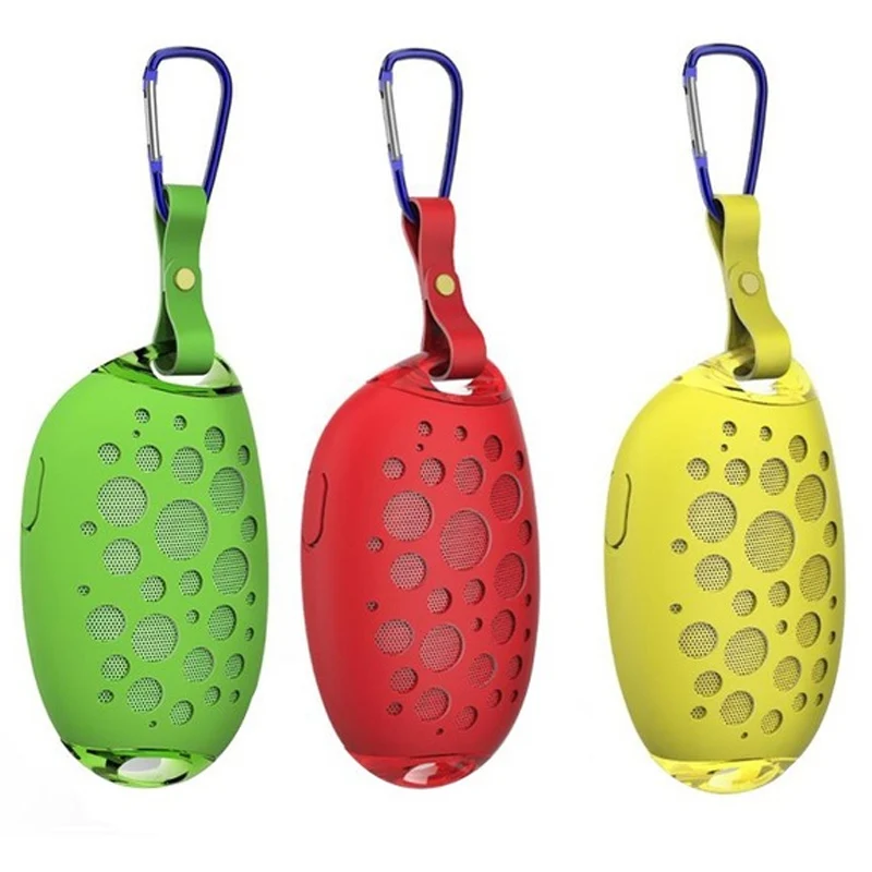 Мини беспроводной Bluetooth динамик открытый стерео с микрофоном крючок IP54