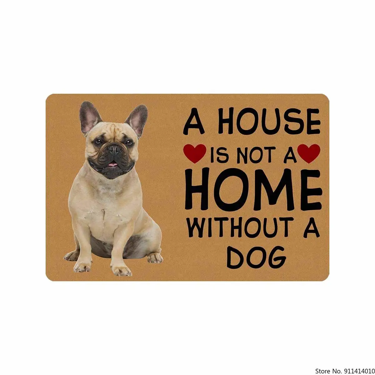 

40*60cm Lovely Dog Design Floor Mat Entrance Doormat Floor Rug Anti-slip Door Mat Bathroom Kitchen Mat Kitchen Carpet Home Decor