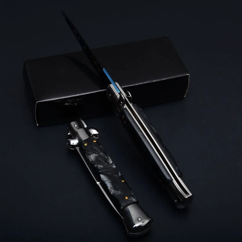 Больше стилей Новые итальянские карманные ножи итальянский Крестный отец ручка