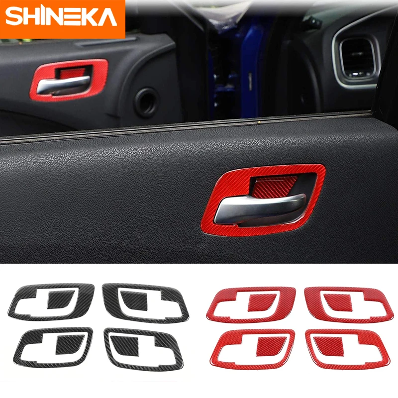 

8 шт., внутренние молдинги SHINEKA для Dodge Charger 2011-2019
