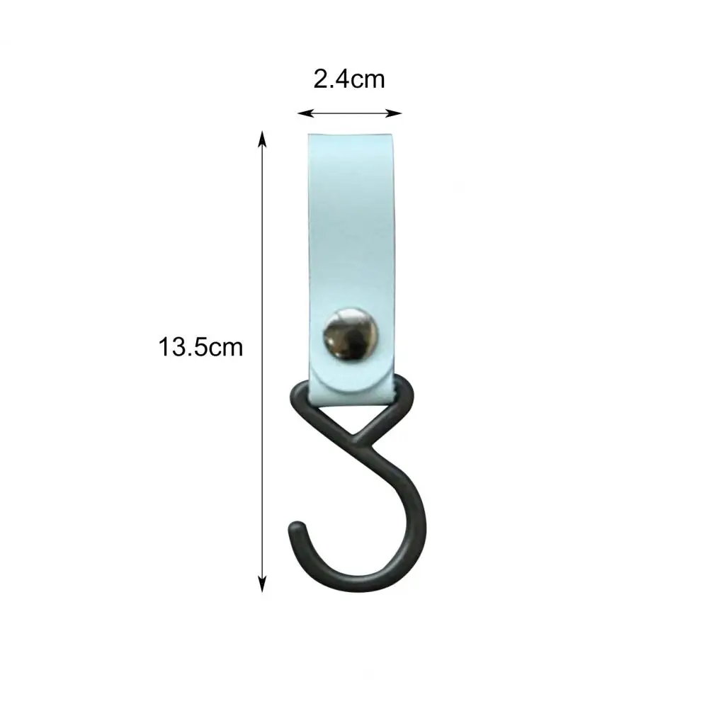 

3Pcs Hanging Buckles Practical Tear-resistant Durable Outdoor S-shaped Hanging Strap Hooks for Picnic