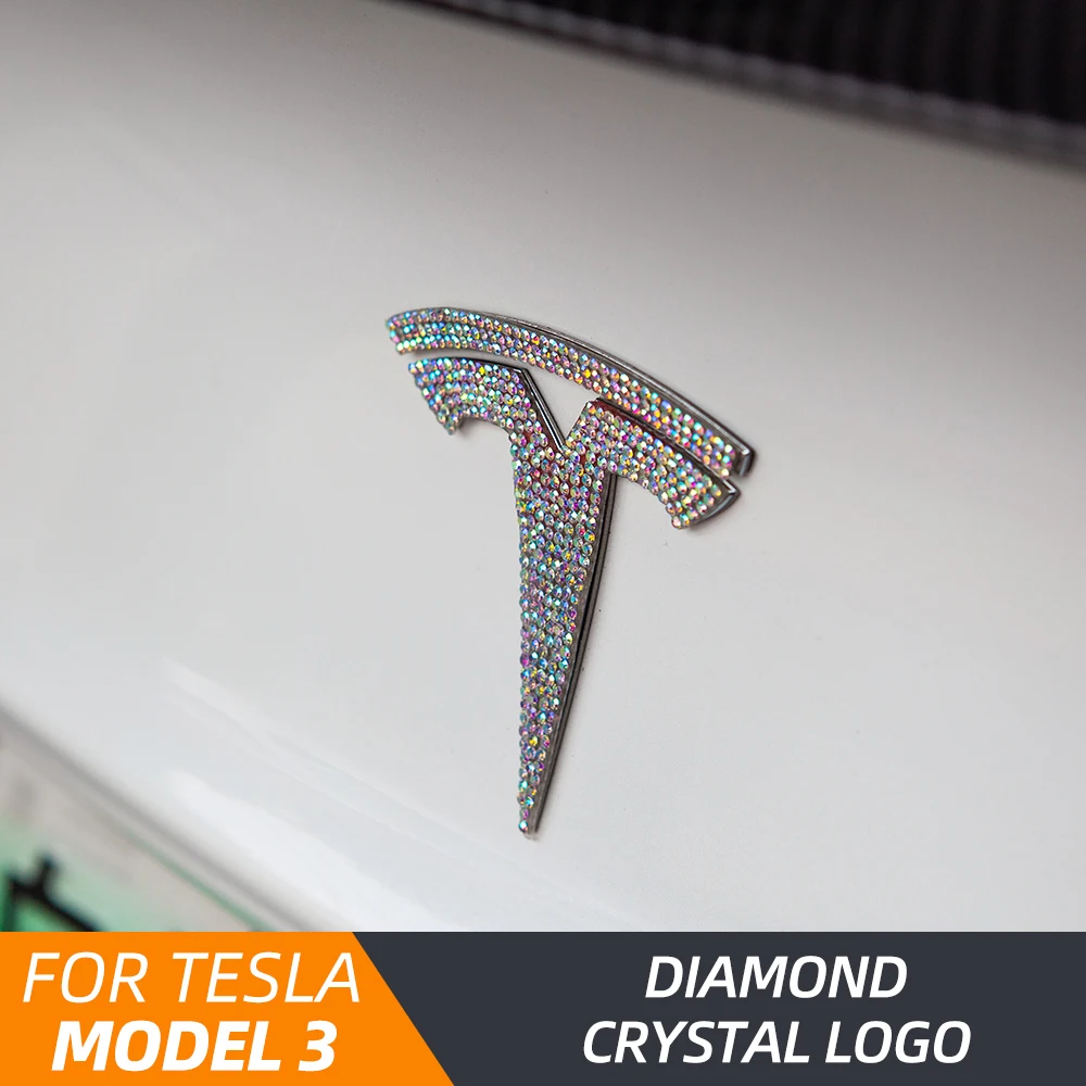 Heenvn 2021 Model3 автомобильный передний задний логотип для Tesla Model 3 S X наклейка