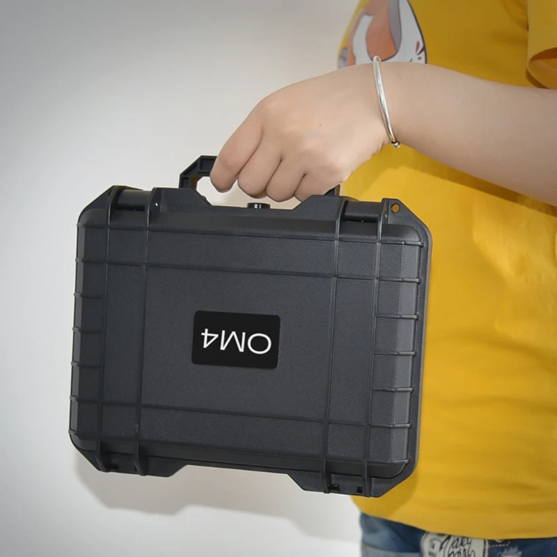 1 PC Suitcase Waterproof Explosion-proof Box Travel Carrying Case Large Capacity for DJI OSMO Mobile 3/OM 4 Accessories | Электроника