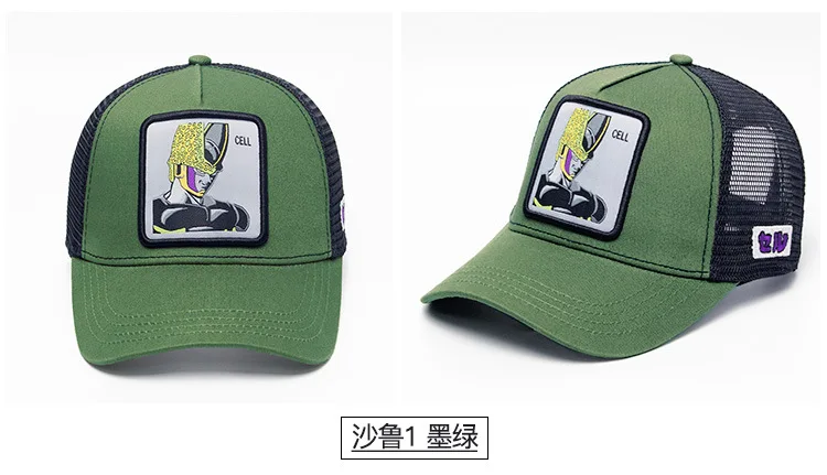 Популярный бренд Goku супер 12 стилей Dragon Ball Snapback хлопковая бейсбольная кепка для мужчин и женщин хип-хоп папа сетчатая шапка бейсболка дропшиппинг
