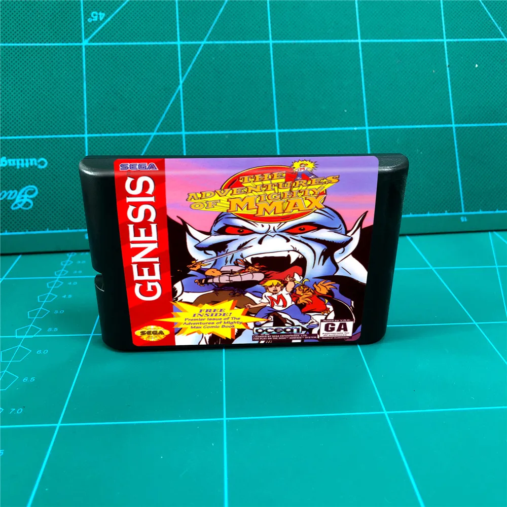 Мощный максимальный 16 битный игровой картридж MD для консоли MegaDrive Genesis|Запасные