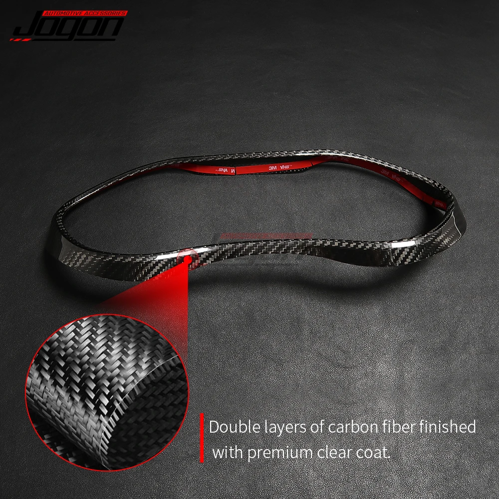 100% настоящие автомобильные аксессуары из углеродного волокна для Dodge Challenger 2015 2016