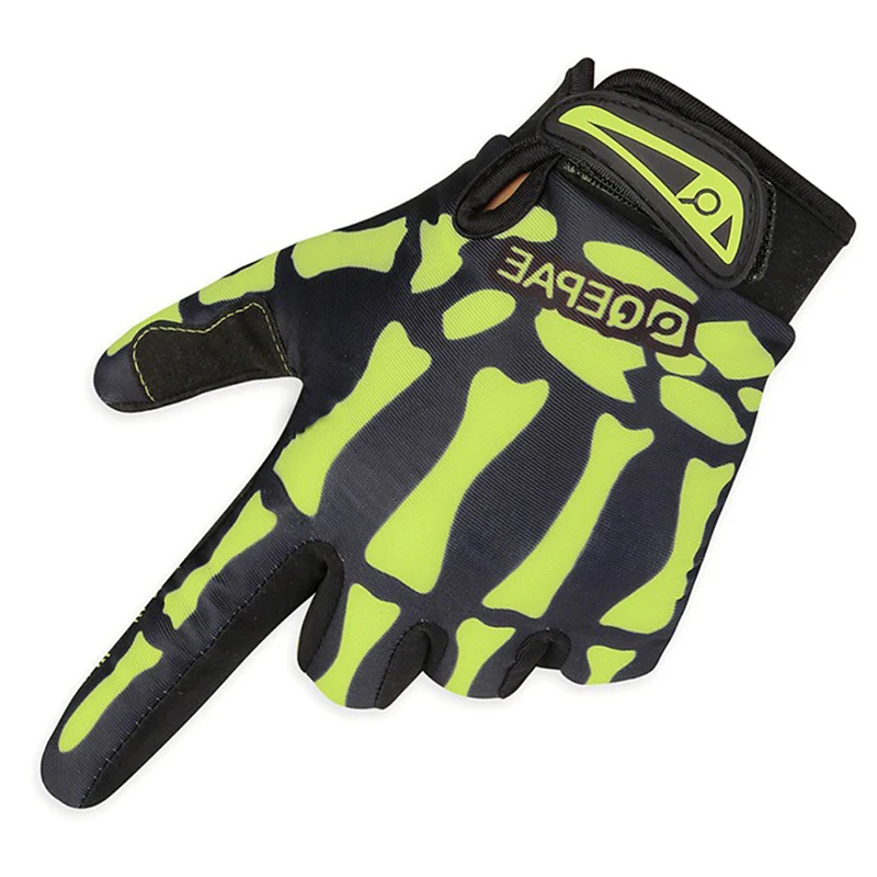 

Велосипед с закрытыми пальцами велосипед мотоцикл зимний череп костяной скелет