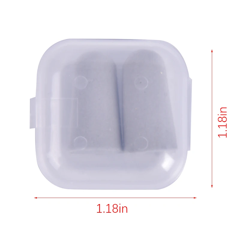 

Ear Plugs Sound Insulation Ear Protection Anti-noise Earplugs Sleeping Plugs For Travel Noise Reduction With Plastic Case