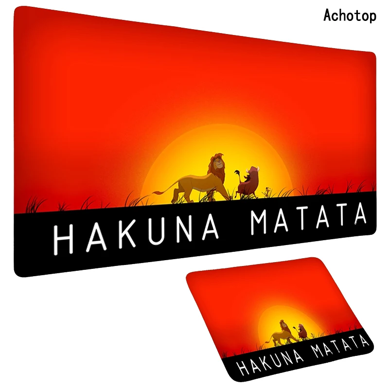 cool king lion 900x400mm computer gaming mouse pad xxl large rubber mousepad locking edge laptop notebook keyboard mat for lol free global shipping