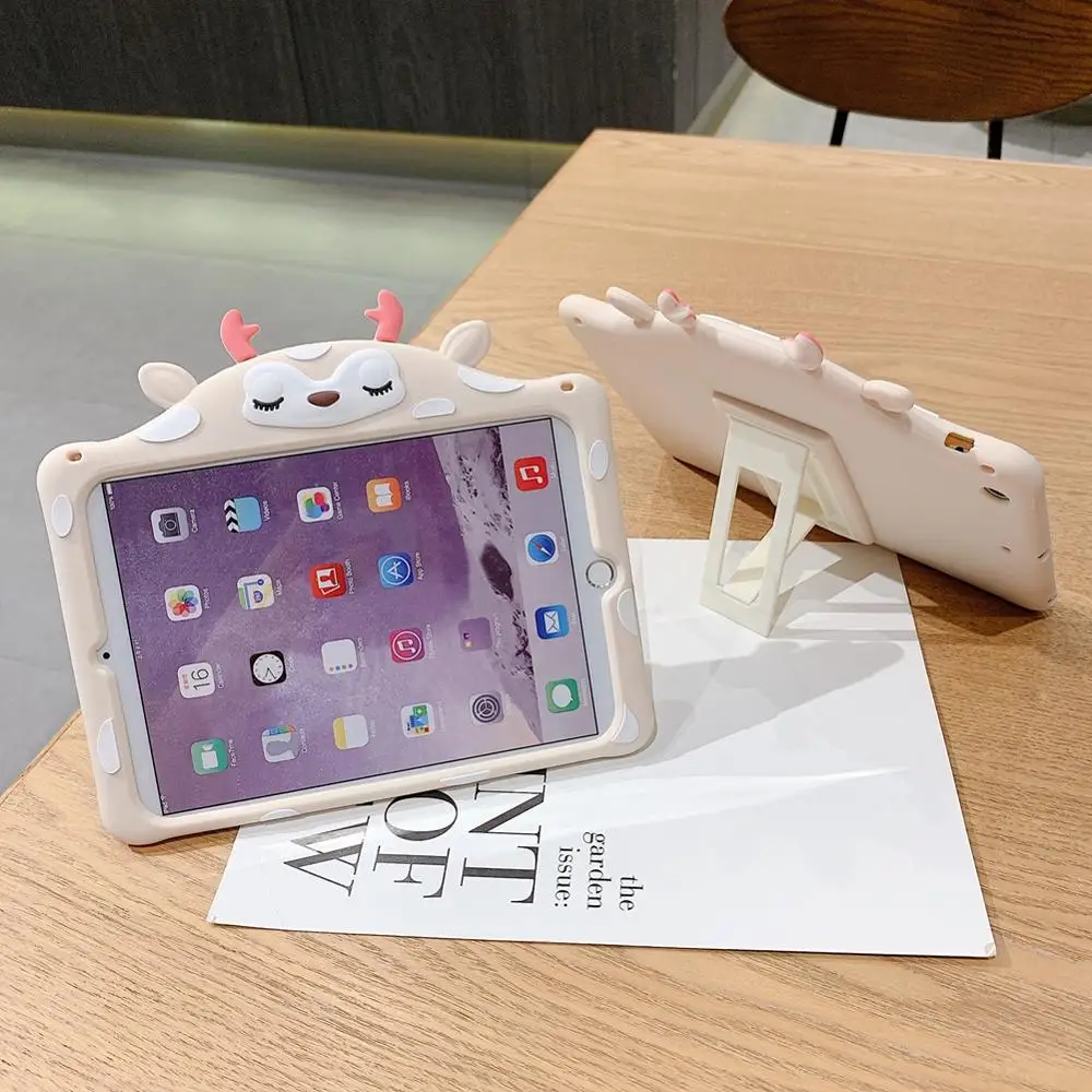Для iPad 9 7 дюймов Чехол для 2017 2018 Air 2 Pro 10 Mini 1 3 4 5 2019 противоударный силиконовый