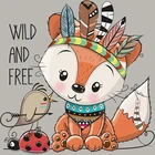 Бесплатные термонаклейки с животными, топы с аппликацией, виниловые модные термопереводные наклейки сделай сам, моющиеся наклейки на одежду сделай сам