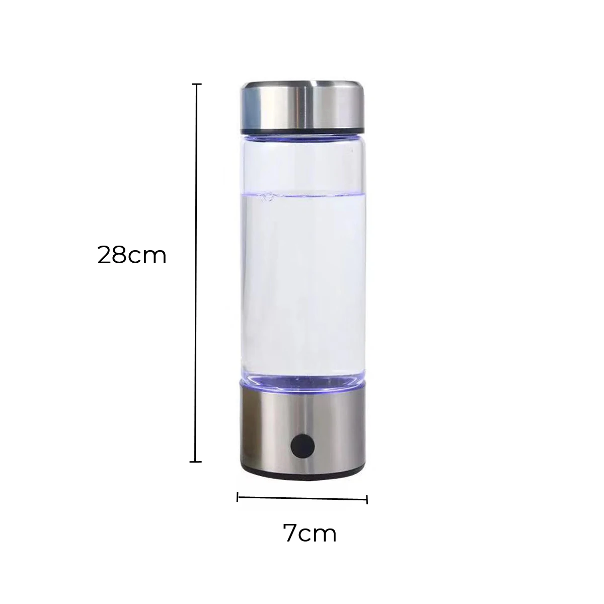 

420ML Hydrogens Water Generator Alkaline Maker USB Rechargeable Portable for Pure Hydrogen-rich Water Bottle Filter Electrolysis