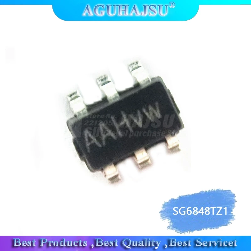 10 шт. SG6848TZ1 SOT23-6 SG6848 SOT SG6848T трафаретная печать AAH или EA514 патч 6 футов ЖК-чип питания