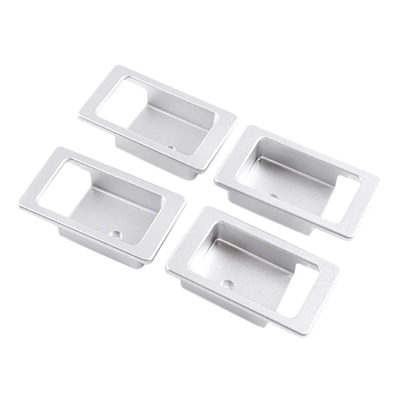 

Aluminum Alloy Car Interior Door Bowl Panel Cover for Land Rover Defender 90 110 130 2004-2018