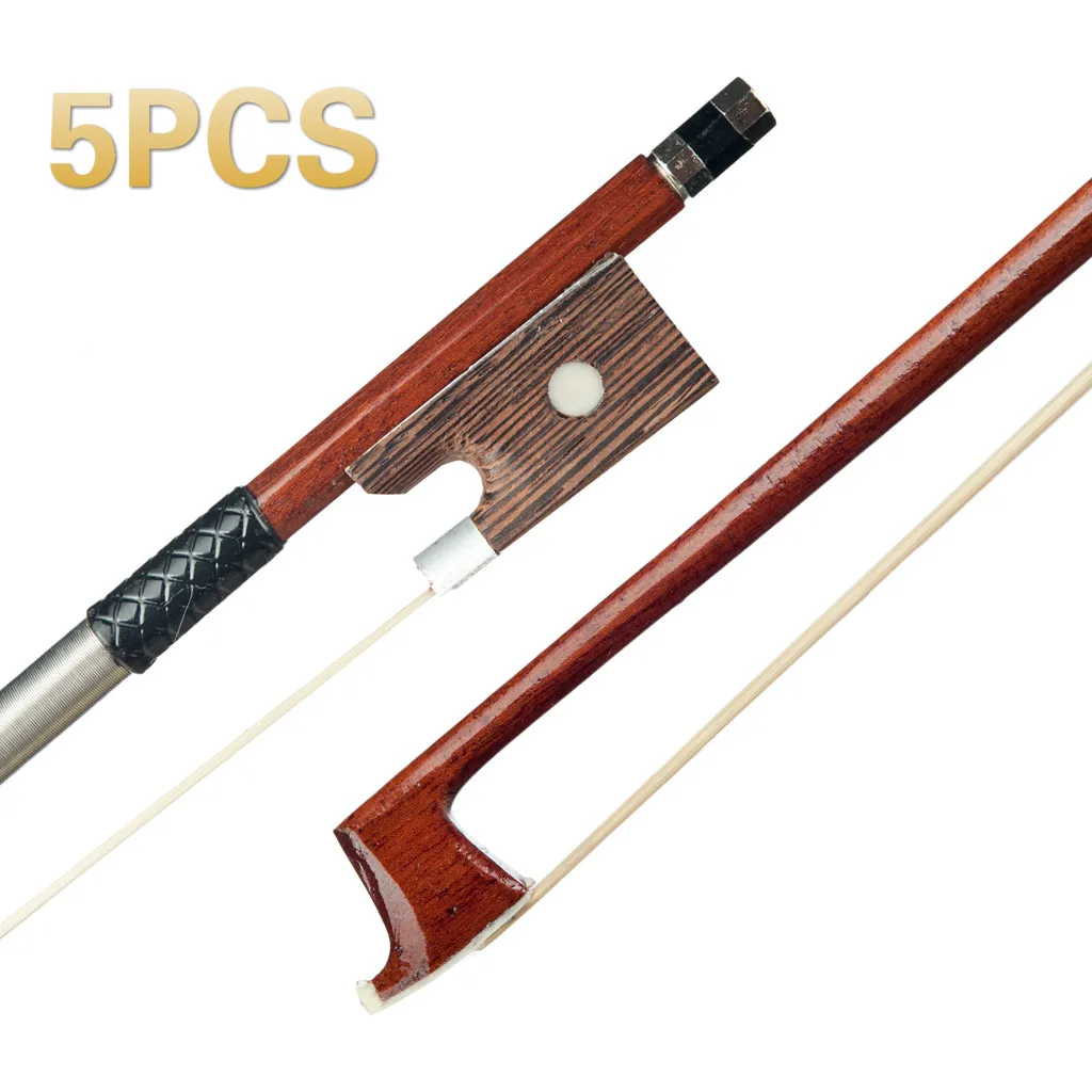 5 шт. лук для скрипки 4/4 Студенческая Скрипка начинающих акустической скрипки/Φ