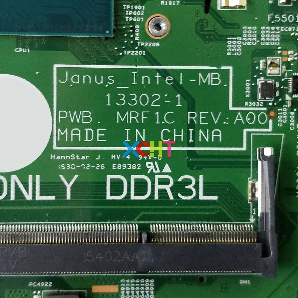 Материнская плата для ноутбука Dell Vostro 3546 V3546 CN 01NR96 1NR96 w I3 4005U CPU 13302 1|Материнские