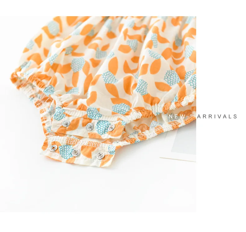 

Summer new baby's new baby's flash sleeve Bodysuits and girl's short sleeve Bodysuits baby girl clothes