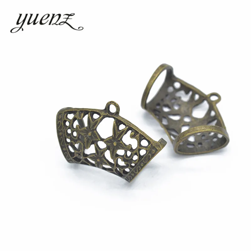 YuenZ 2pcs Antique Silver Bronze Alloy Women Hollow Follower Scarf Buckle Brooch Wedding Jewelry Female 44*33mm Q169 | Украшения и