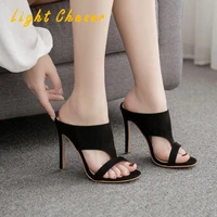 2021 summer womens high heels sexy sandals for women open toe high heel sandals wedding dress shoes female high heel slippers