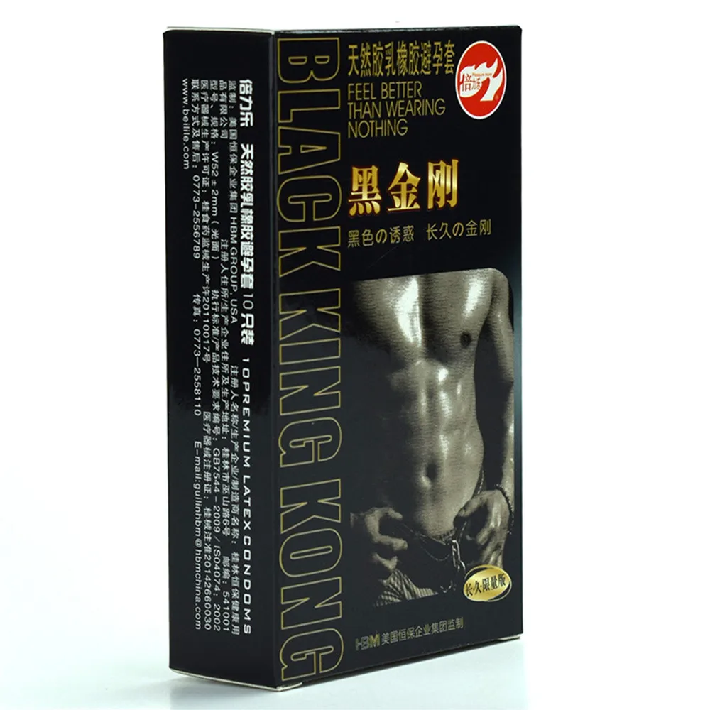 10 шт. презервативы черный прочный ультра тонкий для полового члена создающий