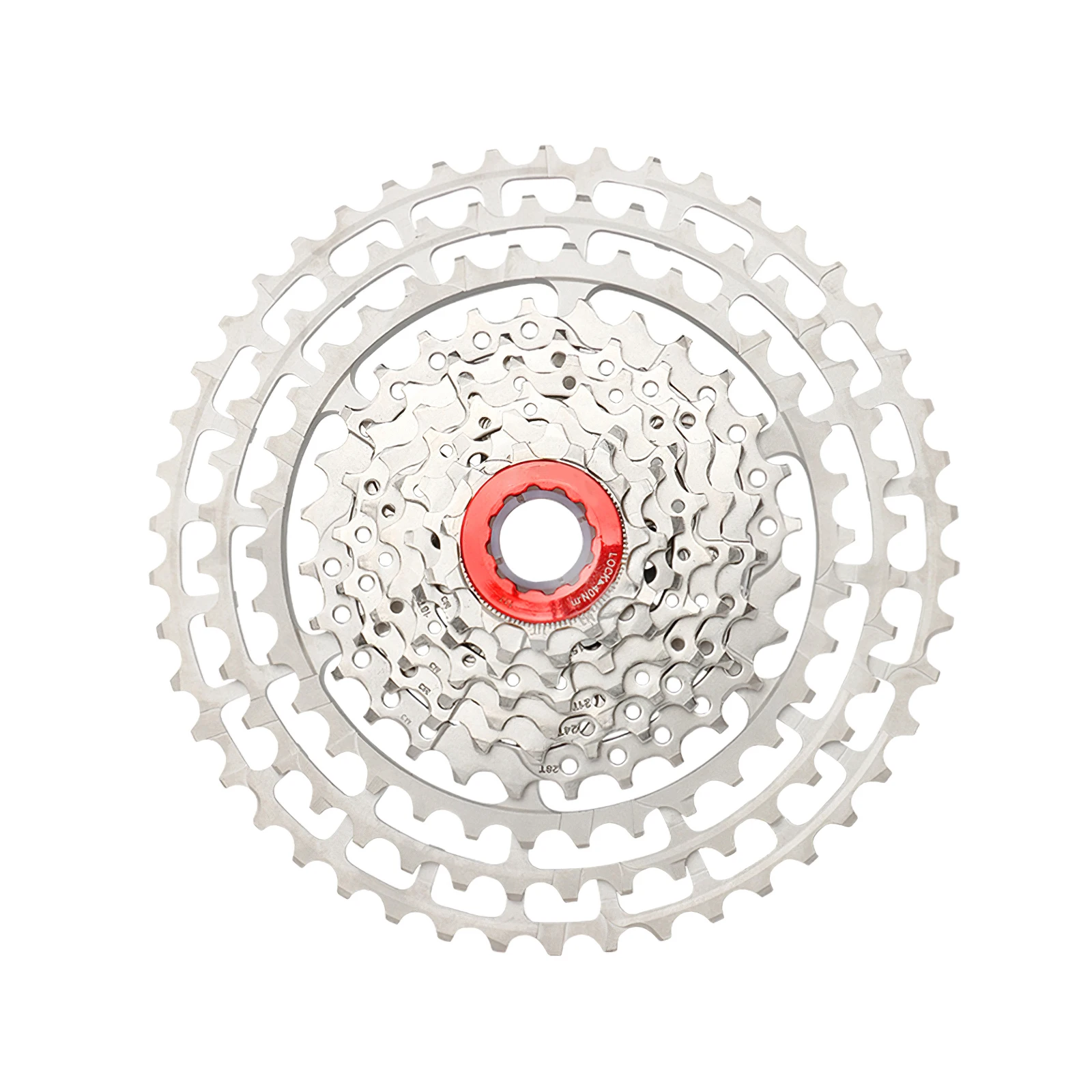 

Bicycle 11-46T Aluminum Alloy Mountain Bike Flywheel Durable Hollow Design Stable Noiseless Bicycle Parts Climbing Flywheel