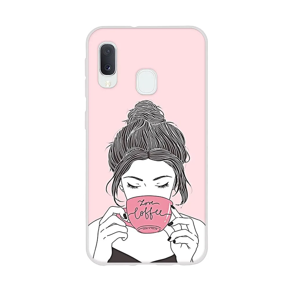 

for Samsung Galaxy A20 Case Galaxy A20s Case Silicone Cute Bumper Cover for Samsung A20s A 20s A207 A20e Cover Soft Fundas Coque