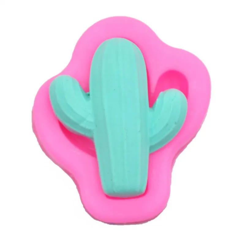 

DIY Baking Cactus Crystal Epoxy Resin Mold Support Mold Fudge Chocolate Mold Cake Christmas Party Decoration Kitchen Supplies