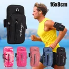 Сумка для бега для мужчин и женщин на руку для телефона, спортивная сумка с отверстием для наушников (bolsa)