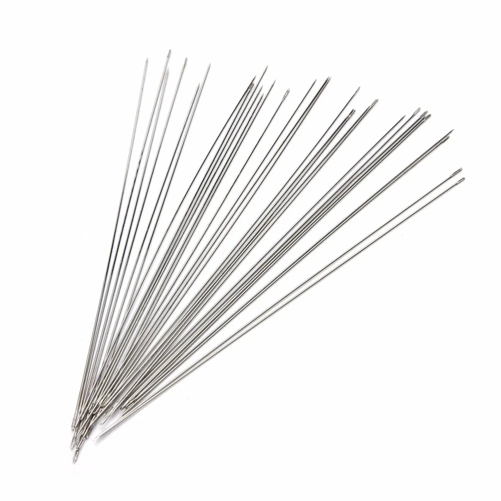 

30pcs/pack 120mm Wholesale Beading Needles Threading Cord Fine Jewelry Tools High Quality DIY Craft Making Accessories