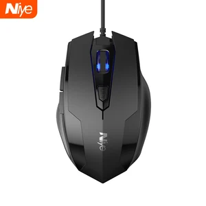 usb wired gaming mouse 2400dpi adjustable 6 buttons led optical professional gamer mause computer mice for pc laptop mouse gamer free global shipping