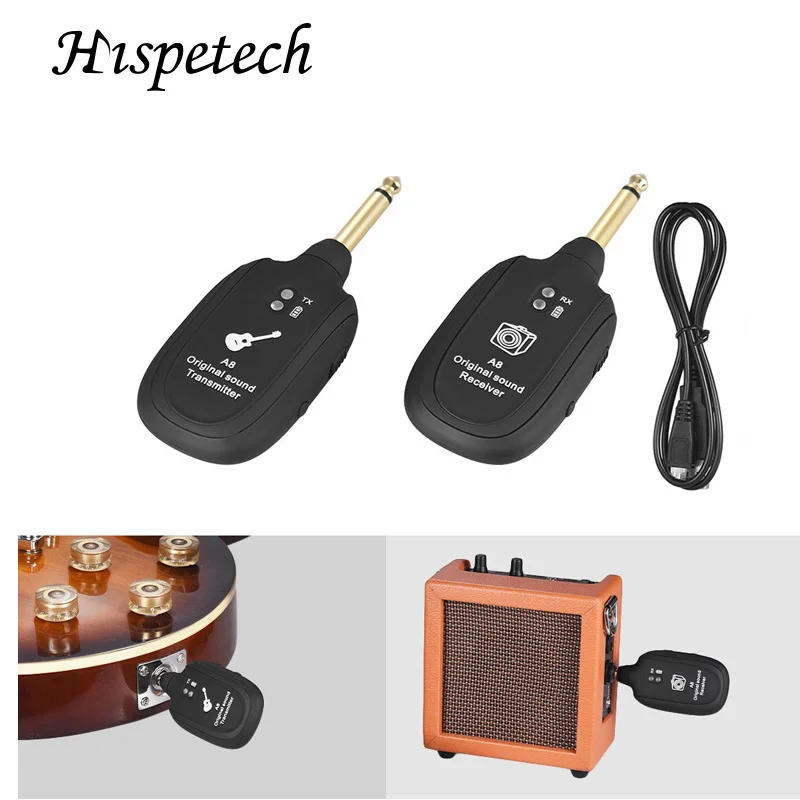 HISPETECH аксессуары для гитары U сегмент приемопередатчик приемник Система