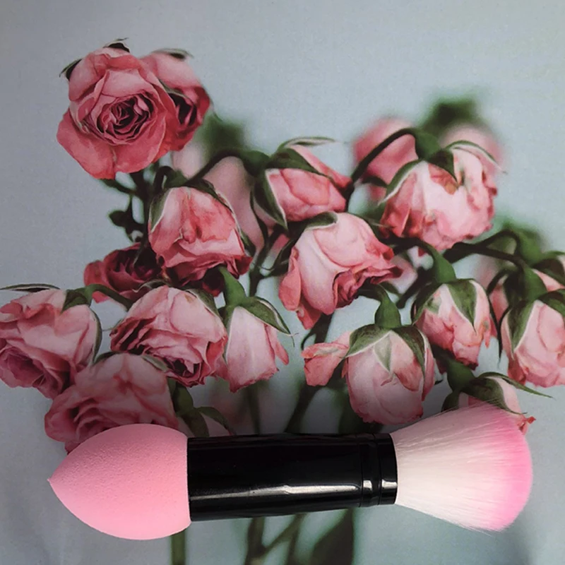 1 шт. Профессиональная Кисть для макияжа с двумя головками | Красота и здоровье