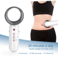 deciniee infrared ultrasonic body massager device 3 in 1 ems ultrasound slimming fat burner cavitation face beauty machine tool