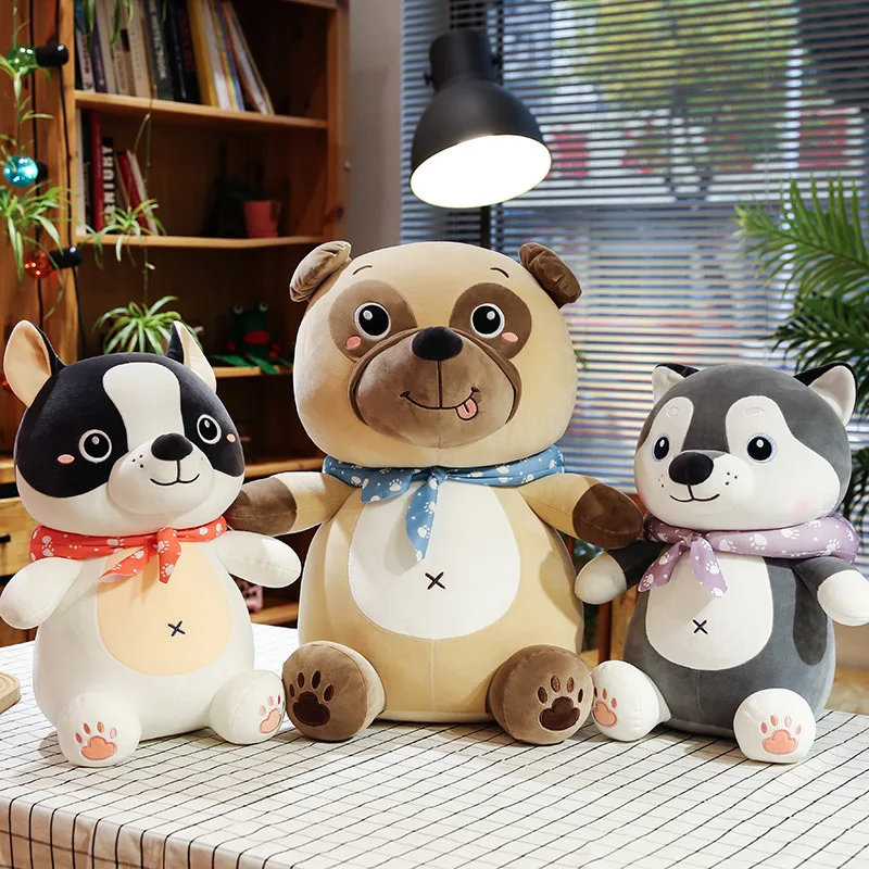 

Zqswkl 33/45/60cm cute dog stuffed animals children's toys kawaii plush soft toy gift to girlfriend large stuffed toys