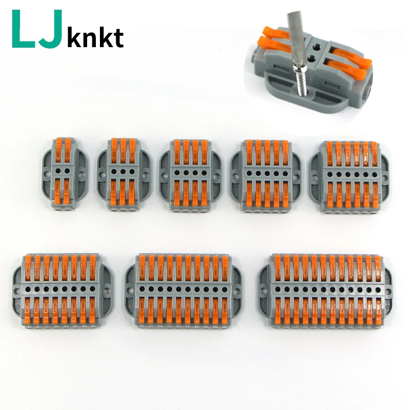 Соединители для проводов Соединительные устройства кабеля быстрая
