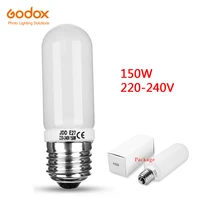 godox 150w e27 modeling lamp light lighting bulb for video studio flash de300 de400 sk300 sk400 qs600 qt600 dp400 dp600 gs400