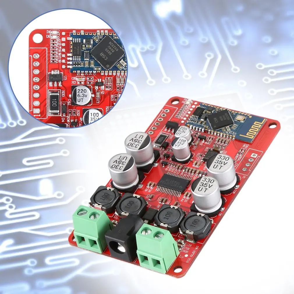 TPA3110 Power Amplifier Board High Digital 2X15W Two Channel HF82 Durable | Безопасность и защита