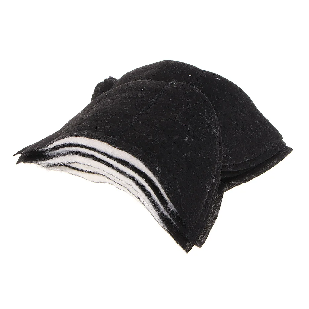 5 пар губка плечевыми накладками модный костьюм с хлопковой подкладкой Прошитые