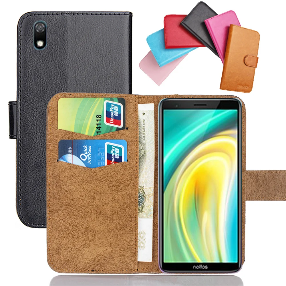 

TP-Link Neffos A5 Case 5.99" 6 Colors Flip Fashion Soft Leather Neffos A5 TP-Link Exclusive Phone Cover Cases Wallet