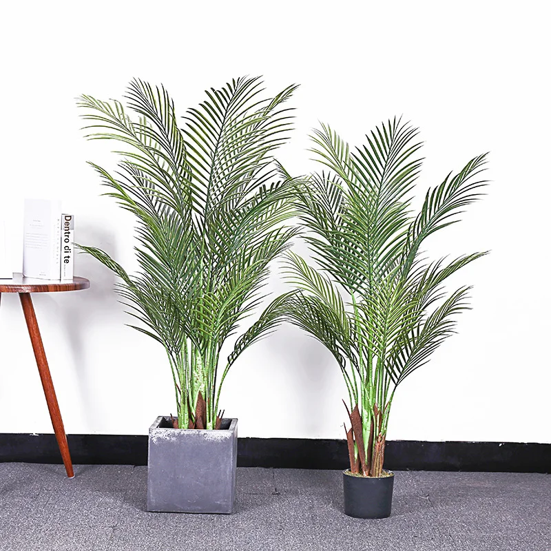 150 см Тропическое пальмовое дерево большое искусственное растение пластиковые