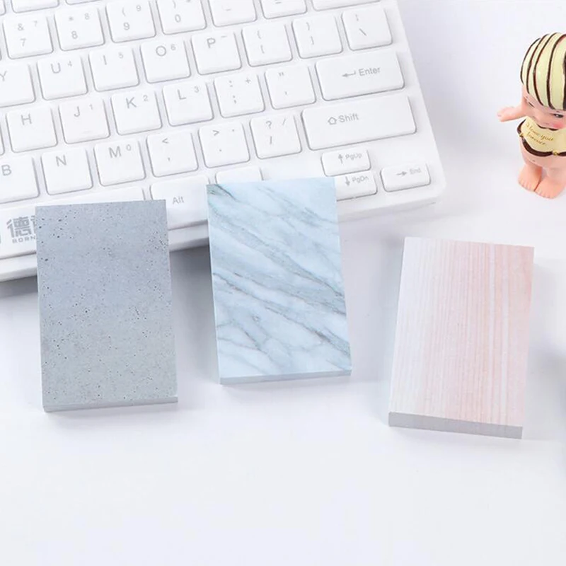 Натуральный оригинальный креативный камень текстура post it Note маленькая записная
