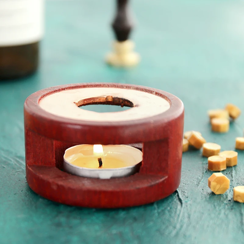 Винтажные печатные восковые уплотнительные печи бусины огнеупорные нагреватели