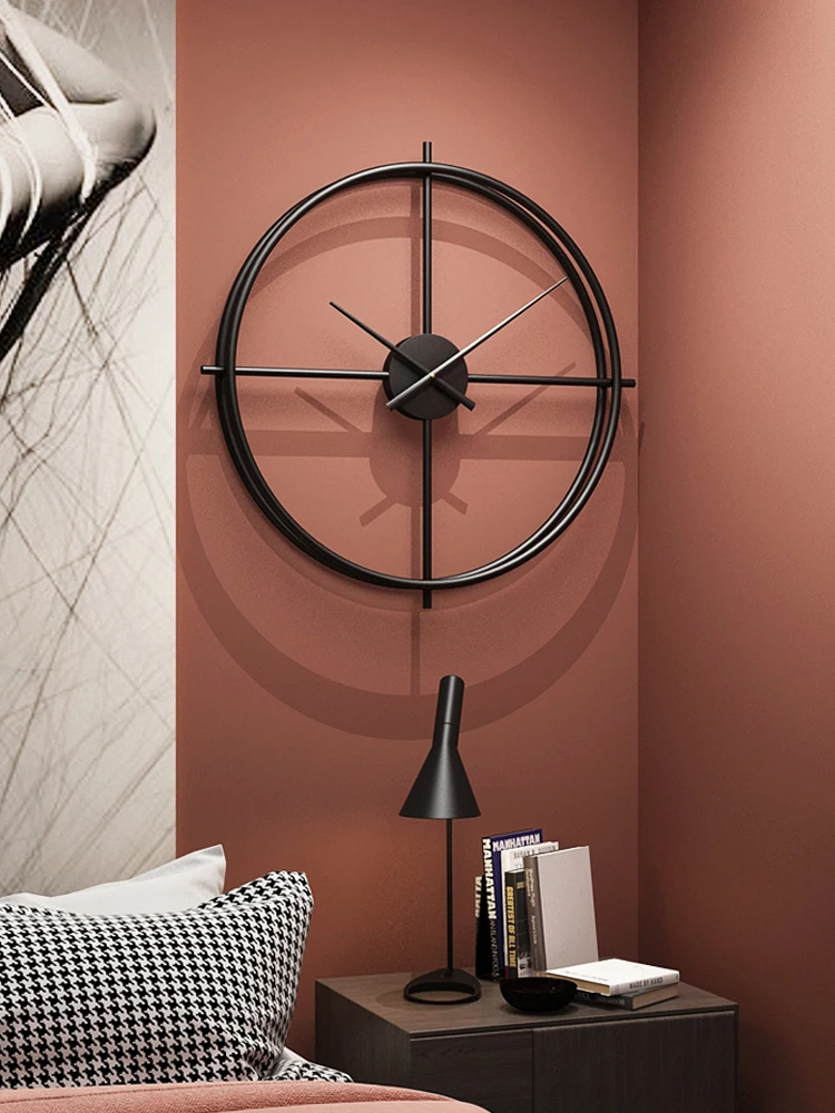 

Nordic Modern Design Wall Clock Fashion Creativity Large Art Wall Clock Silent Living Room Relojes De Pared Home Decor 60wccM