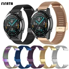 Ремешок для часов FIFATA 18, 20, 22 мм, металлический, нержавеющая сталь, для Xiaomi Amazfit GTRBipGTSGarmin Vivoactive 4 4SHuawei GT 46 мм
